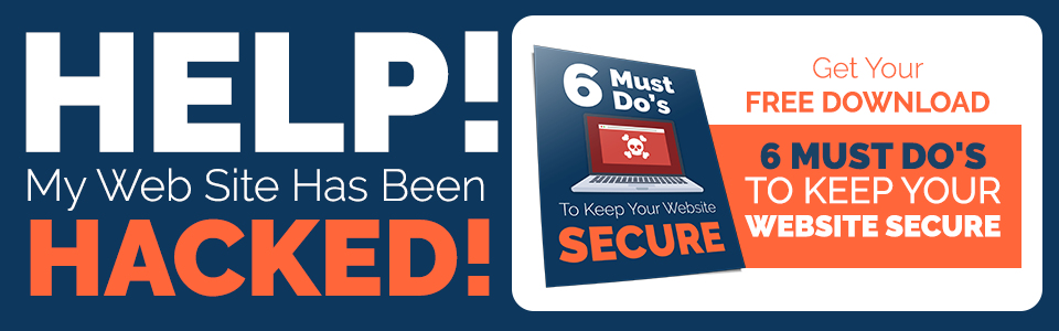 Free Download, 6 Must Do's to Keep Your Website Secure